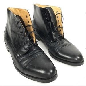 Mezlan cap toe boots